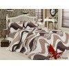 Комплект постельного белья Tag Tekstil Евро  R6958 begie