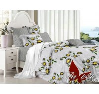 Комплект постельного белья с компаньоном Tag Tekstil 2-х спальный  PL5804