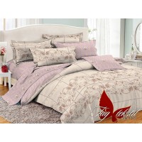 Комплект постельного белья с компаньоном Tag Tekstil 2-х спальный  PC056