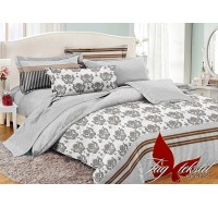 Комплект постельного белья  Tag Tekstil 1,5-спальный с компаньоном PC055