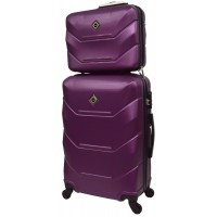 Комплект чемодан + кейс Bonro 2019 средний сиреневый Арт.10501106