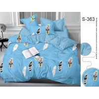 Комплект постельного белья с компаньоном Tag Tekstil 1,5-спальный S363