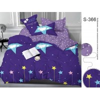 Комплект постельного белья с компаньоном Tag Tekstil 2-х спальный S366
