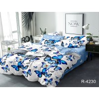 Комплект постельного белья с компаньоном  Tag Tekstil  -  семейный R4230