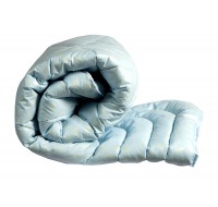 Одеяло Tag Tekstil 175*215 см лебяжий пух Голубое 2-спальное	