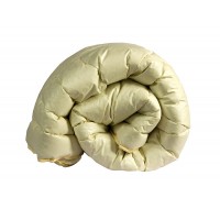 Одеяло Tag Tekstil 145*215 см лебяжий пух Бежевое 1.5-спальный 	