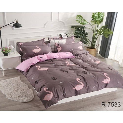 Комплект постельного белья с компаньоном Tag Tekstil  -  1.5-спальный R7533