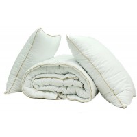 Комплект Tag Tekstil Одеяло 175*215 см Eco-1 2-спальный  + 2 подушки 70х70 см	