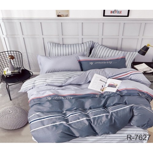 Комплект  постельного белья Tag Tekstil  1,5- сп.  с компаньоном R7627