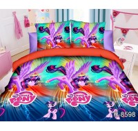 Комплект детского постельного белья Tag Tekstil хлопок пододеяльник 160х215 My Little Pony  R8598