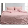 Комплект постельного белья Tag Tekstil хлопок на молнии евро Розовый R-T9119