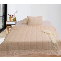 Одеяло летнее облегченное Tag Tekstil стеганное 1,5 сп. 145х215 см Pudra