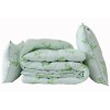 Одеяло лебяжий пух Bamboo white 1.5-сп. + 2 подушки 70х70