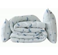 Набор Tag Tekstil одеяло 2 сп. + 2 подушки 50х70 см теплое очень легкое упругое эко-пух Eco-Перо