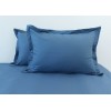 Комплект постельного белья Tag Tekstil сатин люкс 100% хлопок семейный Blue Grey