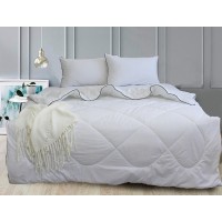 Набор Elegant Tag Tekstil одеяло 1,5 сп. простынь 150х245 см наволочки 2х50х70 см ранофорс White