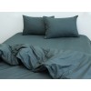 Комплект постельного белья Tag Tekstil ранфорс 100% хлопок 1,5 сп. Dark grey