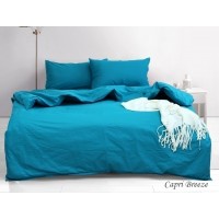 Комплект постельного белья Tag Tekstil ранфорс 100% хлопок евро Capri Breeze