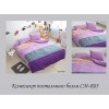 Комплект постельного белья Tag Tekstil ренфорс 100% хлопок 1,5 сп. Color mix  CM-R05