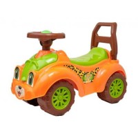 Машинка каталка для прогулок оранжевая Технок (3268)