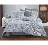 Комплект постельного белья Tag Tekstil с компаньоном ранфорс 100% хлопок 2 сп. R-T9168