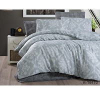 Комплект постельного белья Tag Tekstil с компаньоном ранфорс 100% хлопок King Size R-T9170