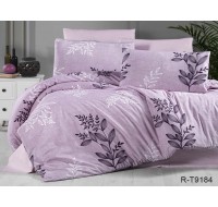Комплект постельного белья Tag Tekstil с компаньоном хлопок ренфорс люкс 1.5 сп. R-T9184