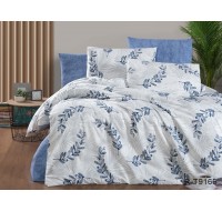 Комплект постельного белья Tag Tekstil с компаньоном хлопок ренфорс люкс 2 сп. R-T9166