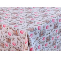 Скатерть ТМ TAG хлопок с влаго грязе отталкивающей пропиткой 150х180 см Пасха №1