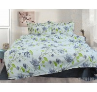 Комплект постельного белья Tag Tekstil с компаньоном хлопок ренфорс люкс евро R-T9190