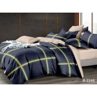 Комплект постельного белья Tag Tekstil с компаньоном ренфорс 100% хлопок 1.5 сп. R-2249