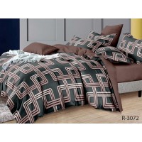 Комплект постельного белья Tag Tekstil с компаньоном ренфорс 100% хлопок 1.5 сп. R-3072