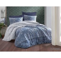 Комплект постельного белья Tag Tekstil с компаньоном хлопок ранфорс люкс 1.5 сп. R-T9208
