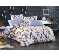 Комплект постельного белья Tag Tekstil с компаньоном хлопок ранфорс люкс King Size R-T9191