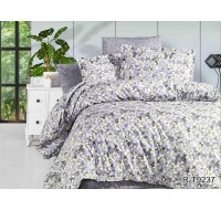 Комплект постельного белья Tag Tekstil с компаньоном хлопок ранфорс люкс евро R-T9237