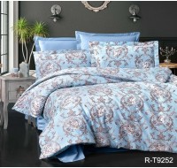 Комплект постельного белья Tag Tekstil с компаньоном хлопок ранфорс люкс 1.5 сп. R-T9252