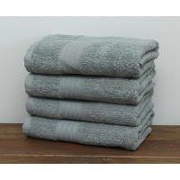 Полотенце Tag Tekstil махровое мягкое впитывающее 50х90 см оливковое Walnut