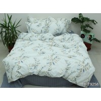 Комплект постельного белья Tag Tekstil с компаньоном ренфорс люкс 100% хлопок 1.5 сп. R-T9258
