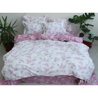 Комплект постельного белья Tag Tekstil с компаньоном ренфорс люкс 100% хлопок 2 сп. R-T9254