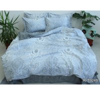 Комплект постельного белья Tag Tekstil с компаньоном ранфорс люкс 100% хлопок King Size (R-T9249)