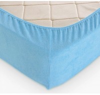 Простынь на резинке Tag Tekstil махровая 180х200 см для матраса высотой 18-30 см Crystal Seas