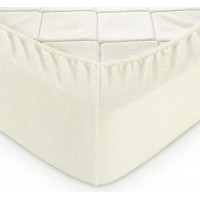 Простынь на резинке Tag Tekstil махровая 160х200 см для матраса высотой 18-30 см Marshmallow