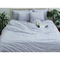 Комплект постельного белья Tag Tekstil сатин люкс 100% хлопок евро (S515)