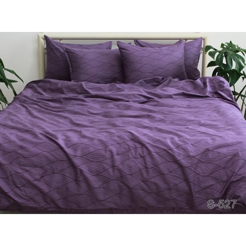 Комплект постельного белья Tag Tekstil сатин люкс 100% хлопок семейный (S527)