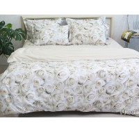 Комплект постельного белья Tag Tekstil премиум серия сатин мерсеризованный 100% хлопок реактивное окрашивание евро (PT-001)