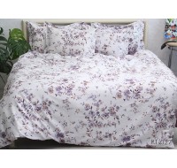 Комплект постельного белья Tag Tekstil премиум серия сатин мерсеризованный 100% хлопок реактивное окрашивание 1.5 сп. (PT-027)