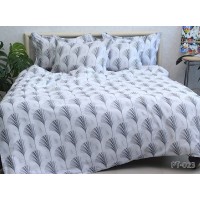 Комплект постельного белья Tag Tekstil премиум серия сатин мерсеризованный 100% хлопок реактивное окрашивание King Size (PT-023)