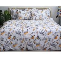 Комплект постельного белья Tag Tekstil премиум серия сатин мерсеризованный 100% хлопок реактивное окрашивание евро (PT-025)