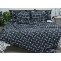 Комплект постельного белья Tag Tekstil с компаньоном ранфорс люкс 100% хлопок 1.5 сп. (R-T9266)