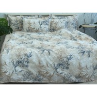 Комплект постельного белья Tag Tekstil с компаньоном ранфорс люкс 100% хлопок евро (R-T9267)